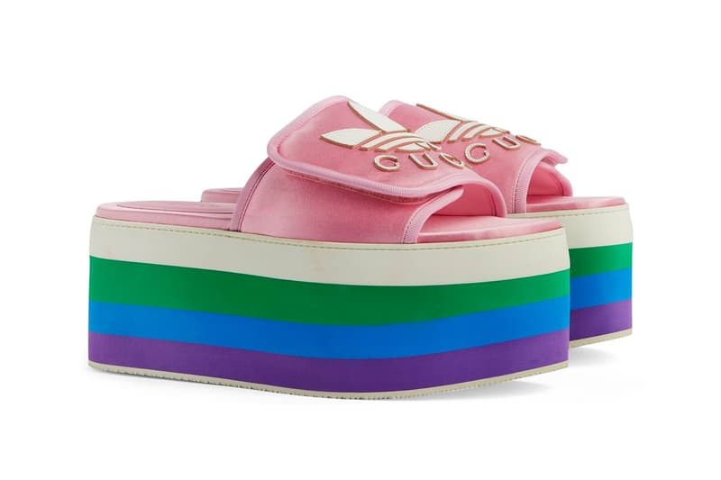 Gucci x adidas Gazelle Clog Platform Slide Loafer Pump Collaboration