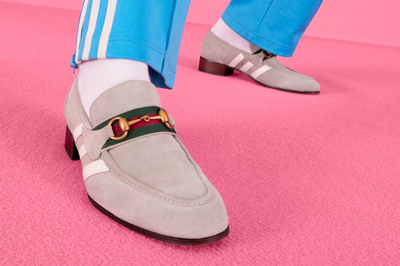 Gucci x adidas Gazelle Clog Platform Slide Loafer Pump Collaboration