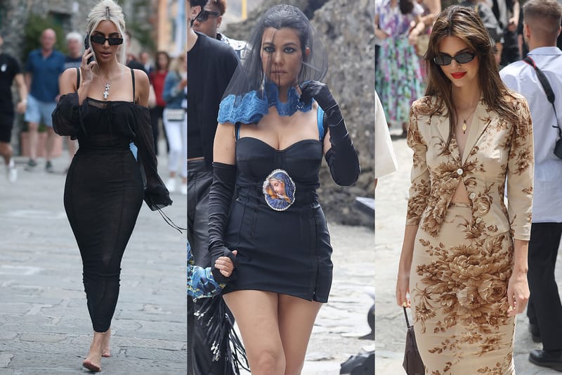 The Kardashian-Jenners Take Italy in Style for Kourtney’s Wedding