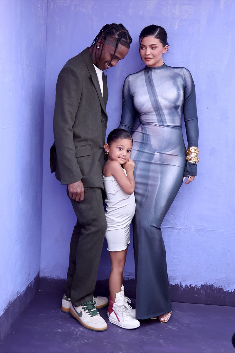 Stormi Webster Kylie Jenner Travis Scott Billboard Music Awards Red Carpet Images