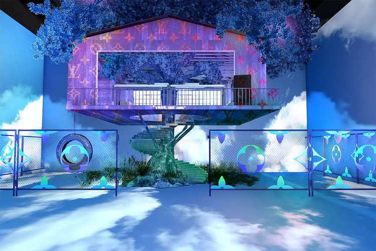 Louis Vuitton Opens an Exhibit for Virgil Abloh's Nike Air Force 1 Collaboration