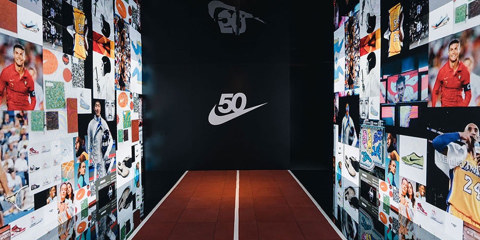 Nike at 50' Anniversary Exhibition in Hong Kong | HYPEBAE