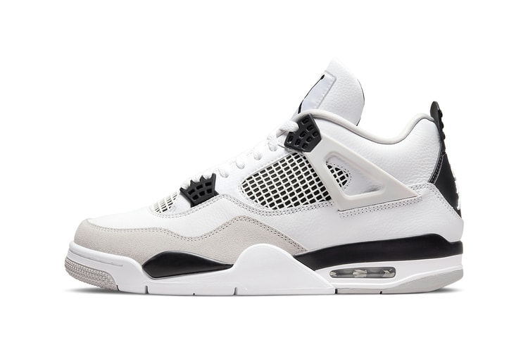 Nike Unveils the Air Jordan 4 in a Clean "White and Black" Colorway