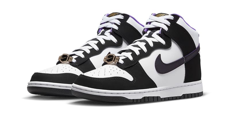 nike dunk low black and white champs