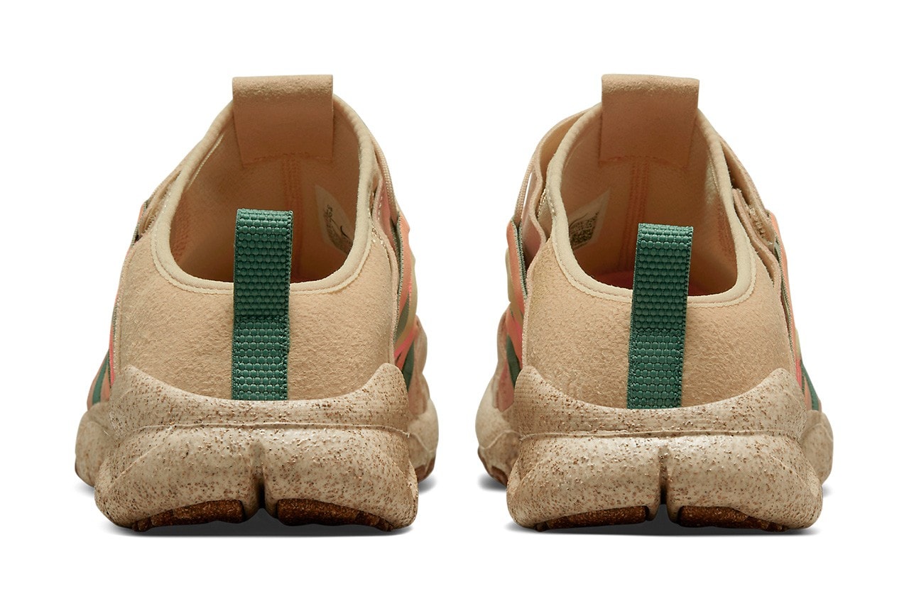 Nike N7 Free Crater Moc Mule Beige Tan Green Pink Sneaker Price Release Info