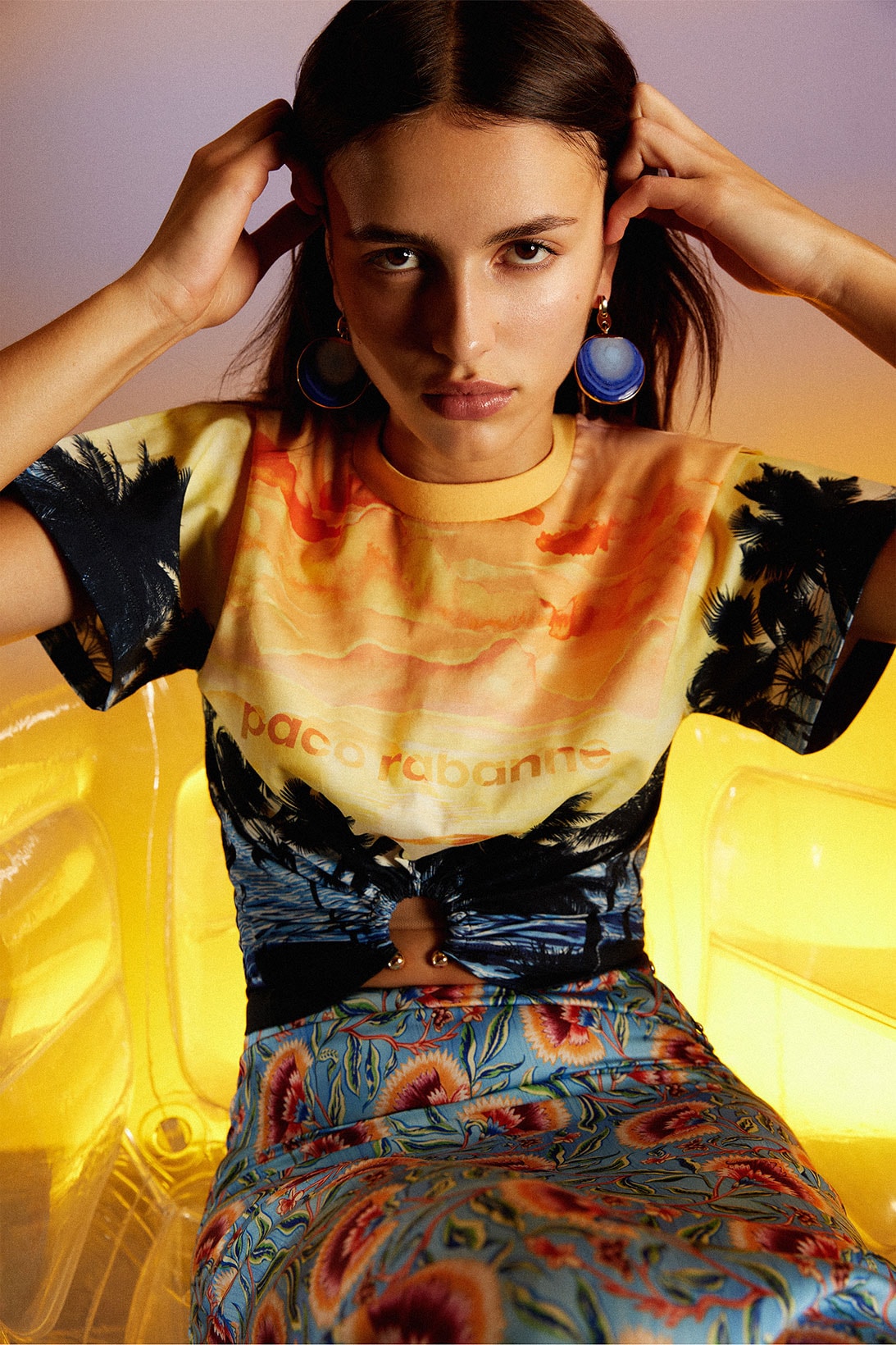 Paco Rabanne "Endless Sunset" Summer Capsule Collection Dresses Logo T-Shirts Release