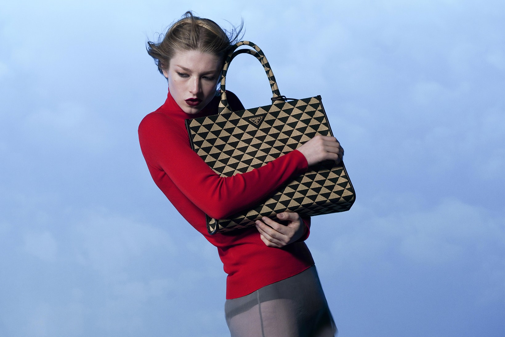Prada Symbole Handbag Campaign Hunter Schafer