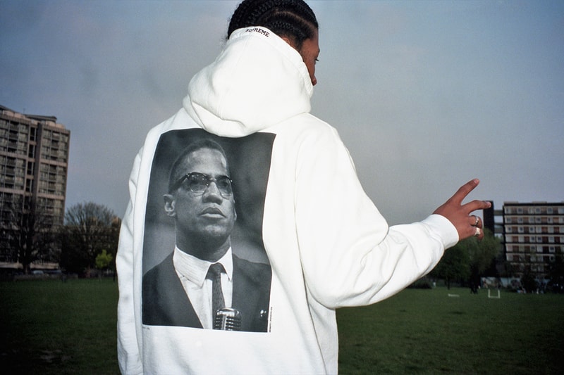 Supreme Roy DeCarava Malcolm X hoodies tees spring 2022 Schomberg Center for Research in Black Culture in Harlem