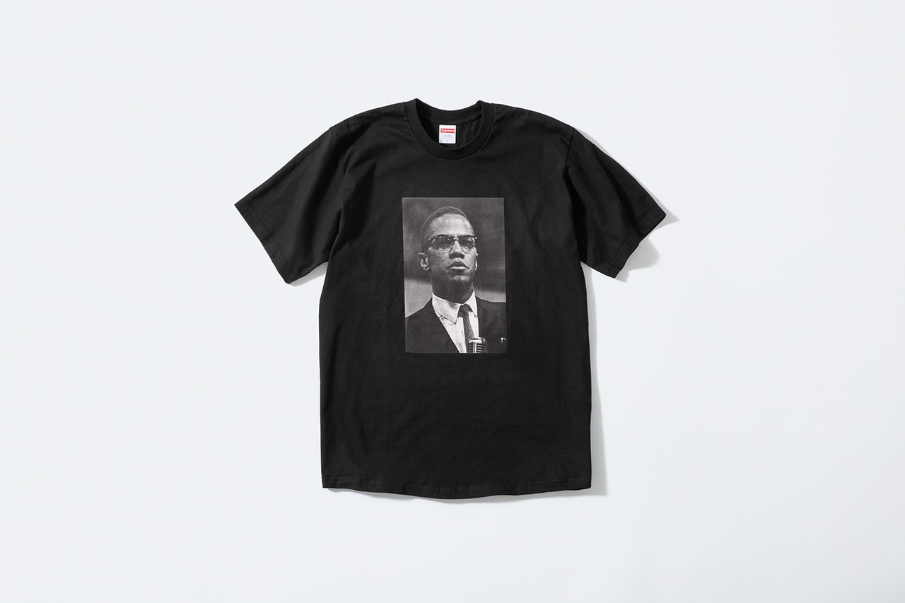 Supreme Roy DeCarava Malcolm X hoodies tees spring 2022 Schomberg Center for Research in Black Culture in Harlem