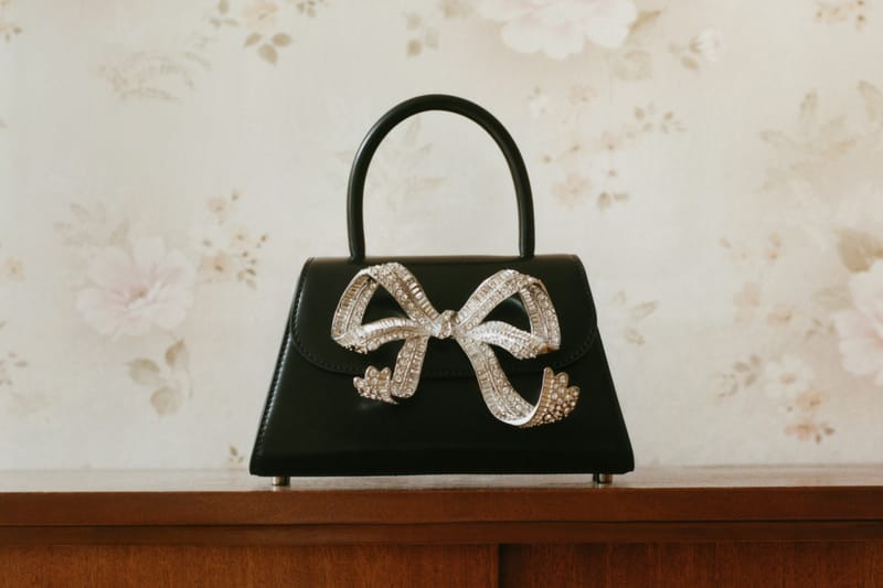 Self-portrait Brings Gilded Elegance to New Bow Bag