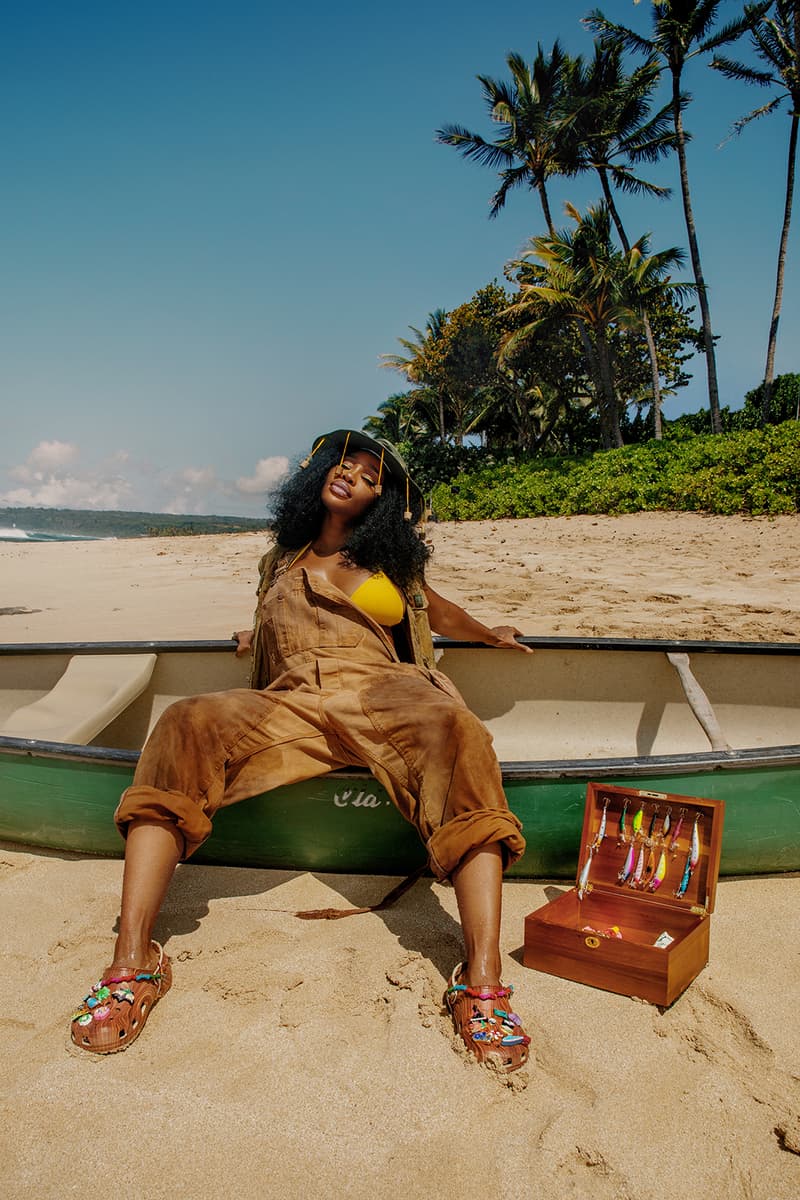 SZA Crocs Classic Clog Slide Collaboration Footwear