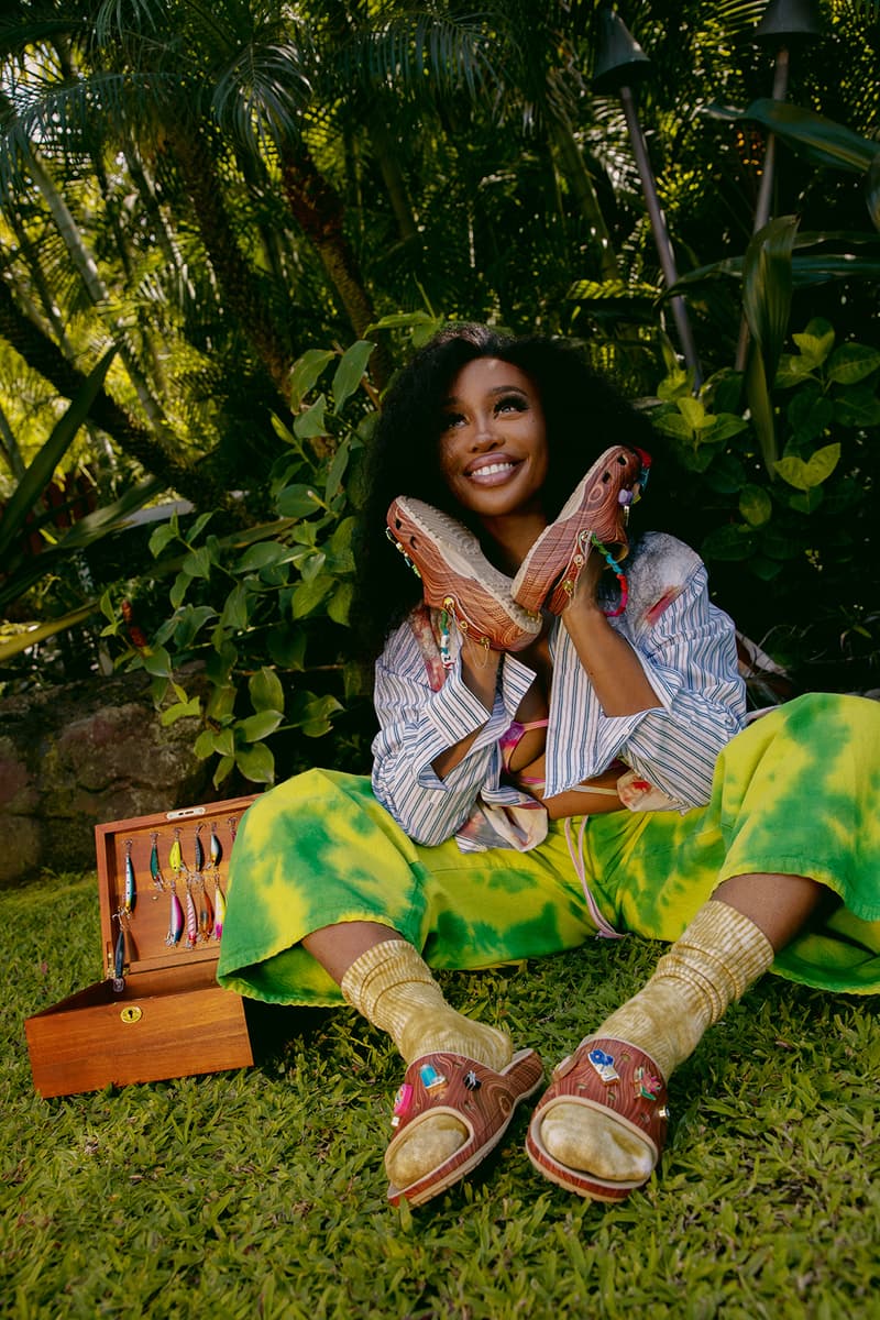 SZA Crocs Classic Clog Slide Collaboration Footwear