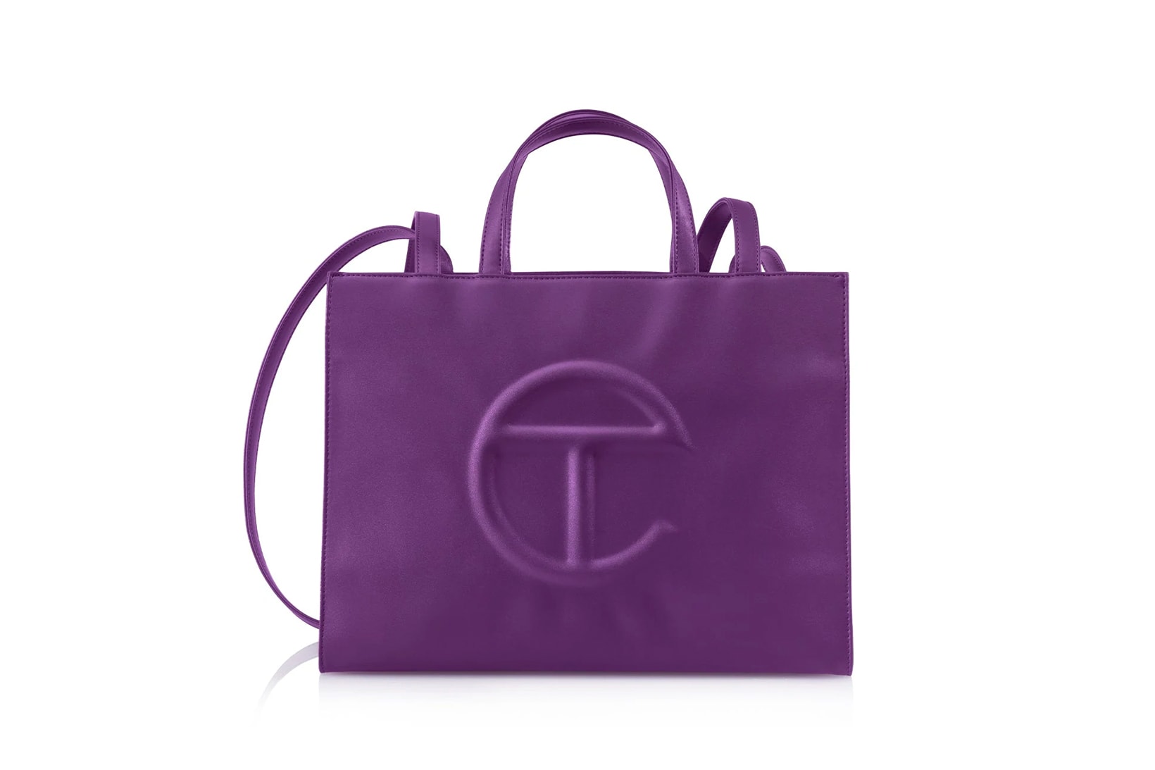 Telfar Grape Shopping Bag Purple