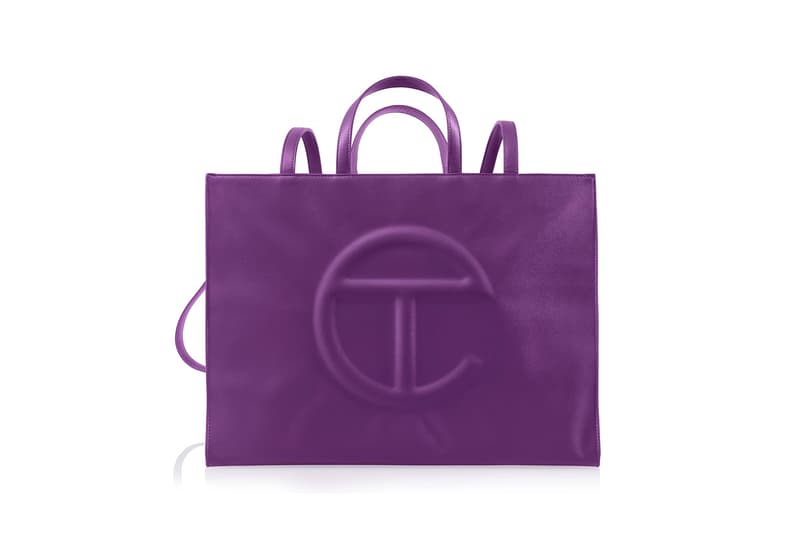 Telfar Grape Shopping Bag Purple