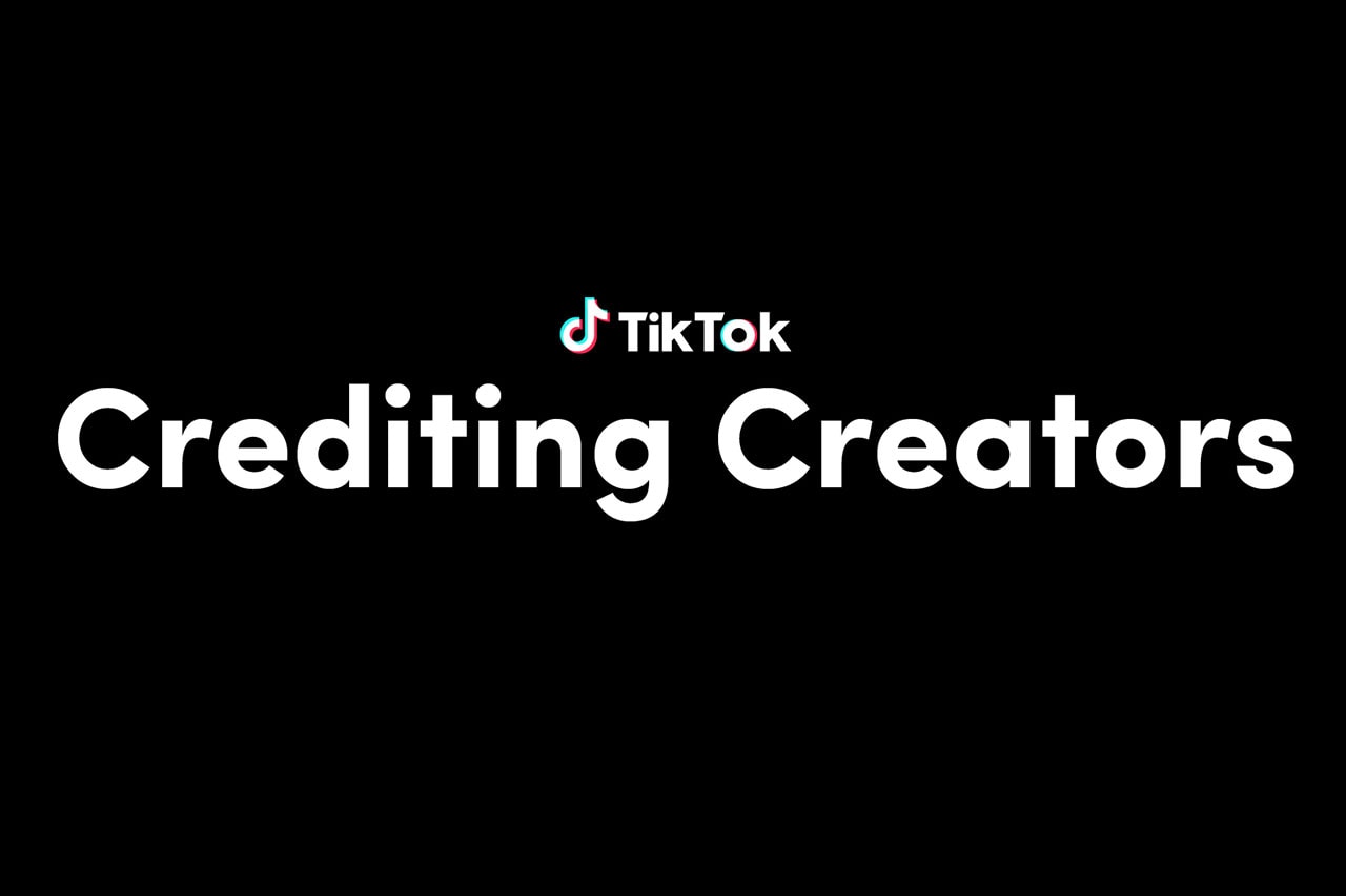 TikTok App Tools Crediting Original Creators Content Videos