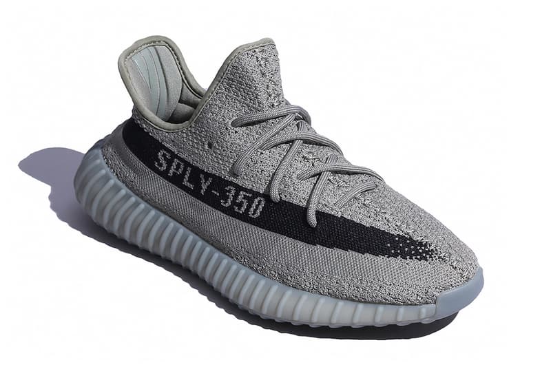 adidas YEEZY BOOST 350 V2 Granite Gray Black Sneakers Footwear Shoes