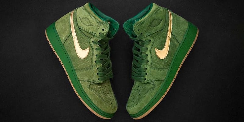 Jasmine Jordan Brings Green Crocodile Suede to the Air Jordan 1 | Flipboard