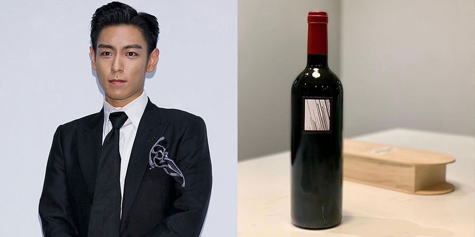 Big Bang T.O.P Wine Label T