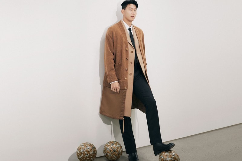 Son Heung-min Footballer Tottenham Hotspur Burberry Ambassador