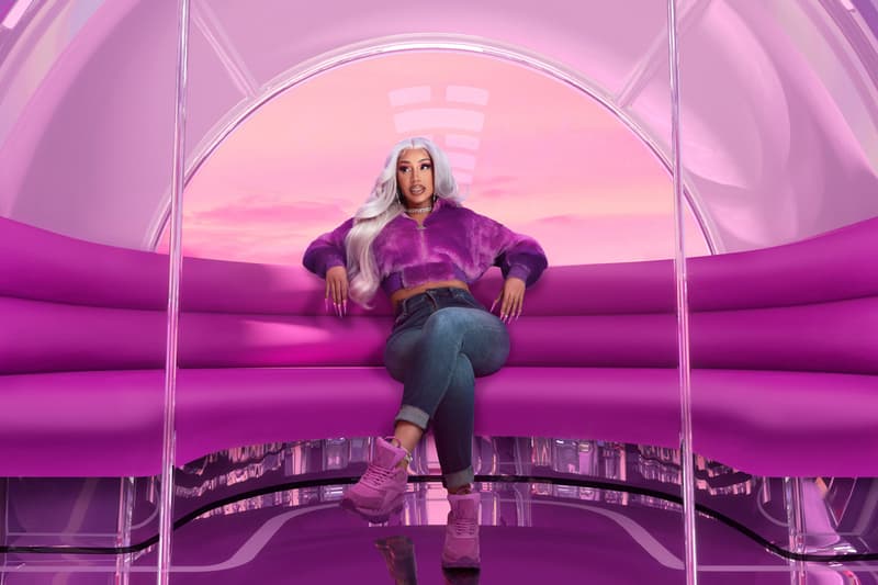 Cardi B Reebok Let Me Be Enchanted Collaboration Collection Sneakers