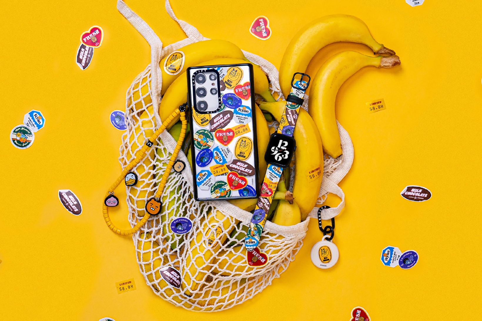Casetify Kakao Friends Tech Accessories Collaboration Collection 