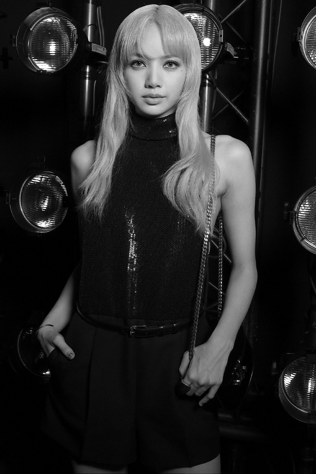 Celine Homme Summer 2023 BLACKPINK Lisa BTS V Taehyung Paris Fashion Week Show Celebrities Images
