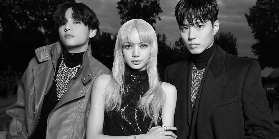 Lisa from BLACKPINK steps out in Paris for Celine Menswear SS23
