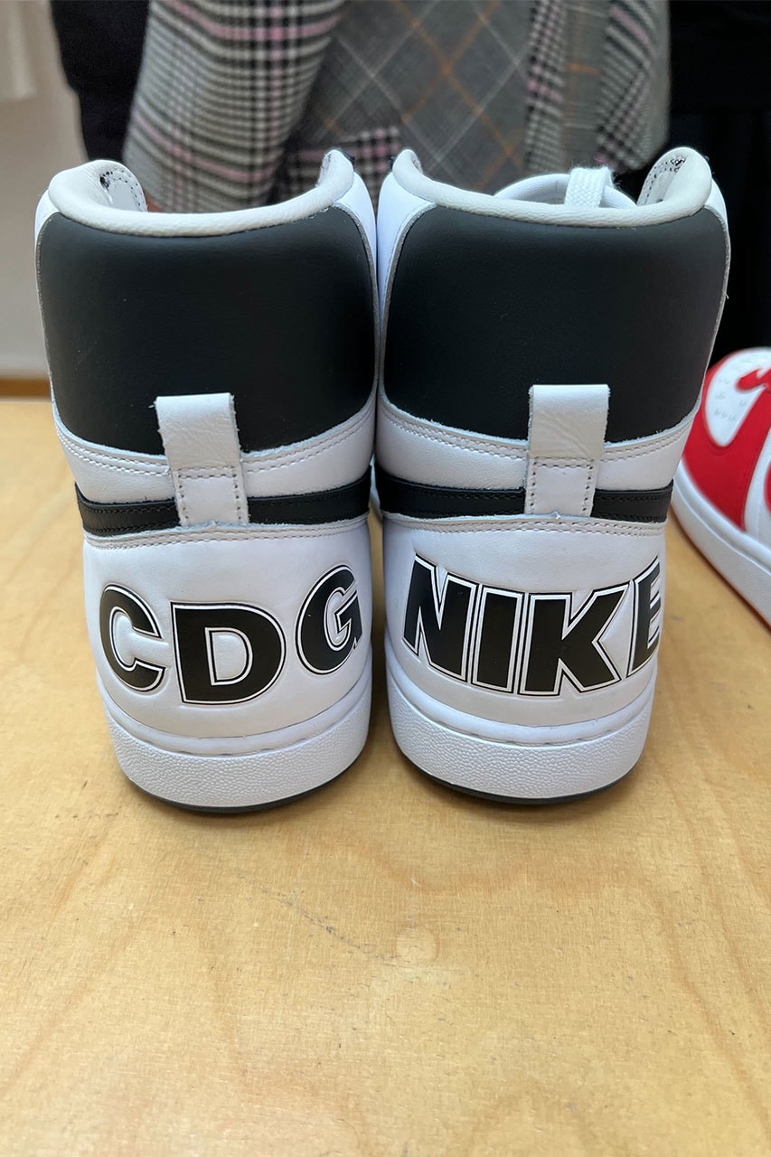 COMME des GARÇONS Homme Plus Nike Terminator High Collaboration First Look Images Release Info