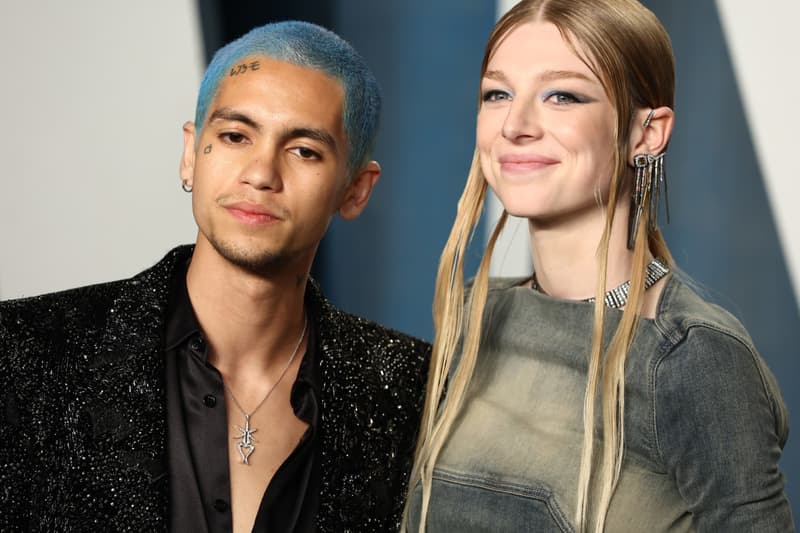 dominic fike hunter schafer romance relationship love euphoria co-stars