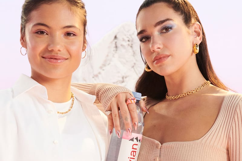 Dua Lipa and Emma Raducanu Team Up for evian's New Campaign