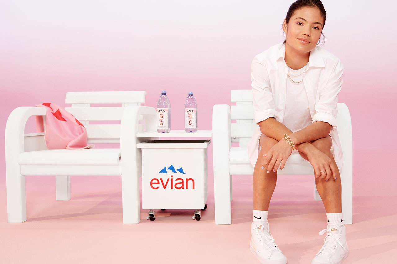 Evian Drink True Water Campaign Dua Lipa Emma Raducanu Tennis Champion