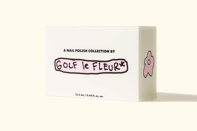 Tyler The Creator GOLF le FLEUR Nail Polish File New Colors Jade Blonde Rose Release Where to buy