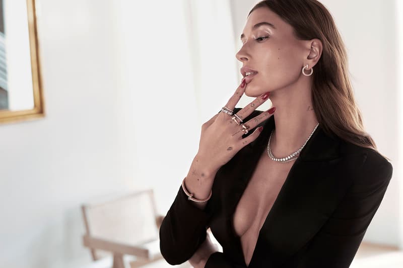 Hailey Bieber Tiffany & Co. Campaign Global House Ambassador Glen Luchford Images