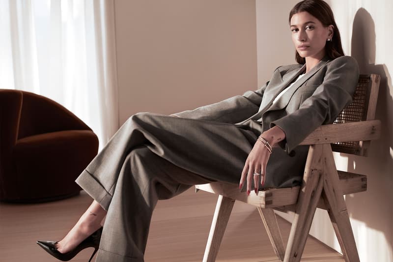 Hailey Bieber Tiffany & Co. Campaign Global House Ambassador Glen Luchford Images