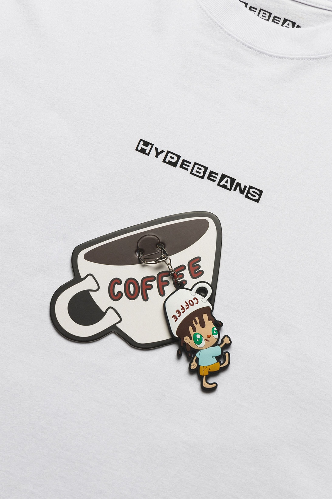 Hypebeans Javier Calleja Collaboration Coffee Keychain T-Shirt Poster Release Where to buy