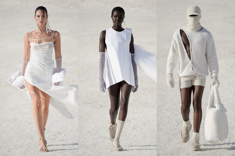 Fashion Week Guests Head to the South of France for Jacquemus' "Le Papier" FW22 Runway