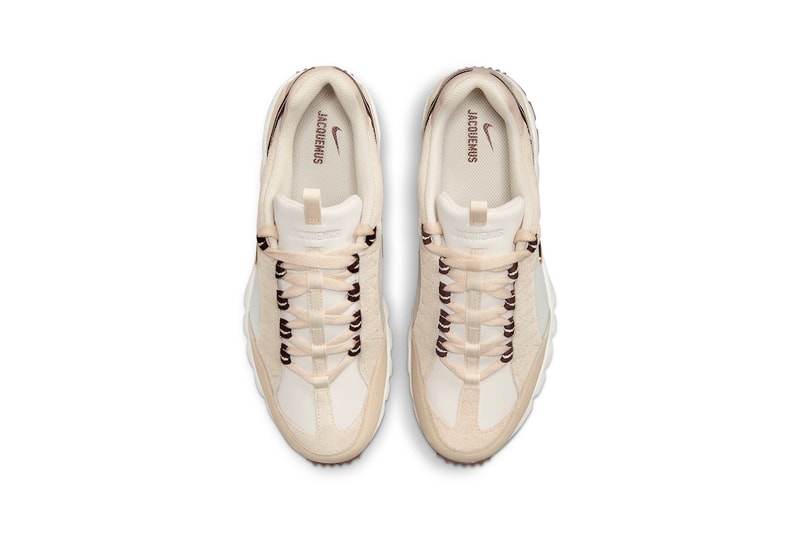 Simon Porte Jacquemus Nike Air Humara Collaboration Sneakers Beige Cream Brown Footwear Shoes Kicks