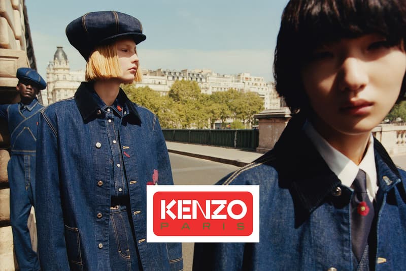 Kenzo NIGO Fall Winter Collection Poppy Print Denim Skirts Dresses Release Info