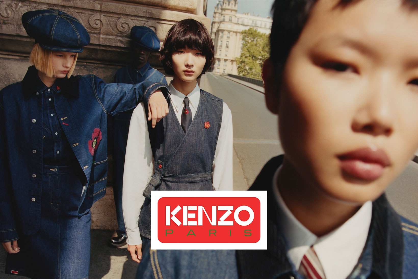 Kenzo NIGO Fall Winter Collection Poppy Print Denim Skirts Dresses Release Info