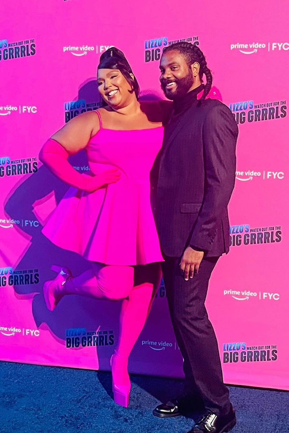 Lizzo Myke Wright Red Carpet Couple Debut