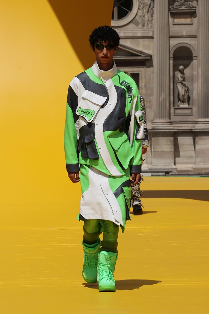 Louis Vuitton Men's Spring Summer 2023 Strange Math Virgil Abloh Runway Kendrick Lamar Performance Images