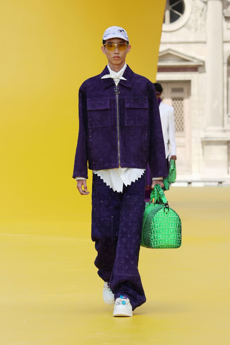 Louis Vuitton Men's Spring Summer 2023 Strange Math Virgil Abloh Runway Kendrick Lamar Performance Images