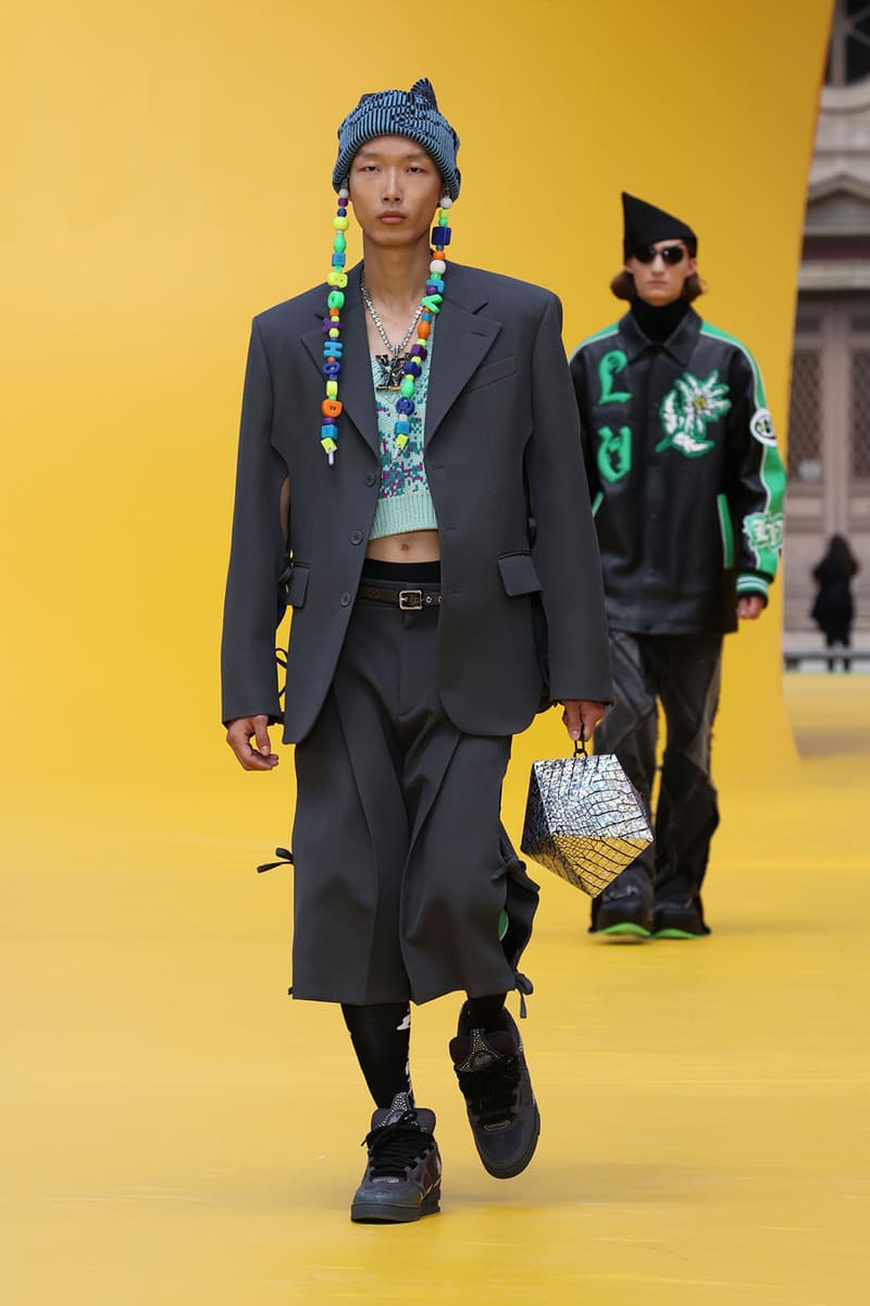 Louis Vuitton Men's Spring Summer 2023 Strange Math Virgil Abloh Runway Kendrick Lamar Performance Images