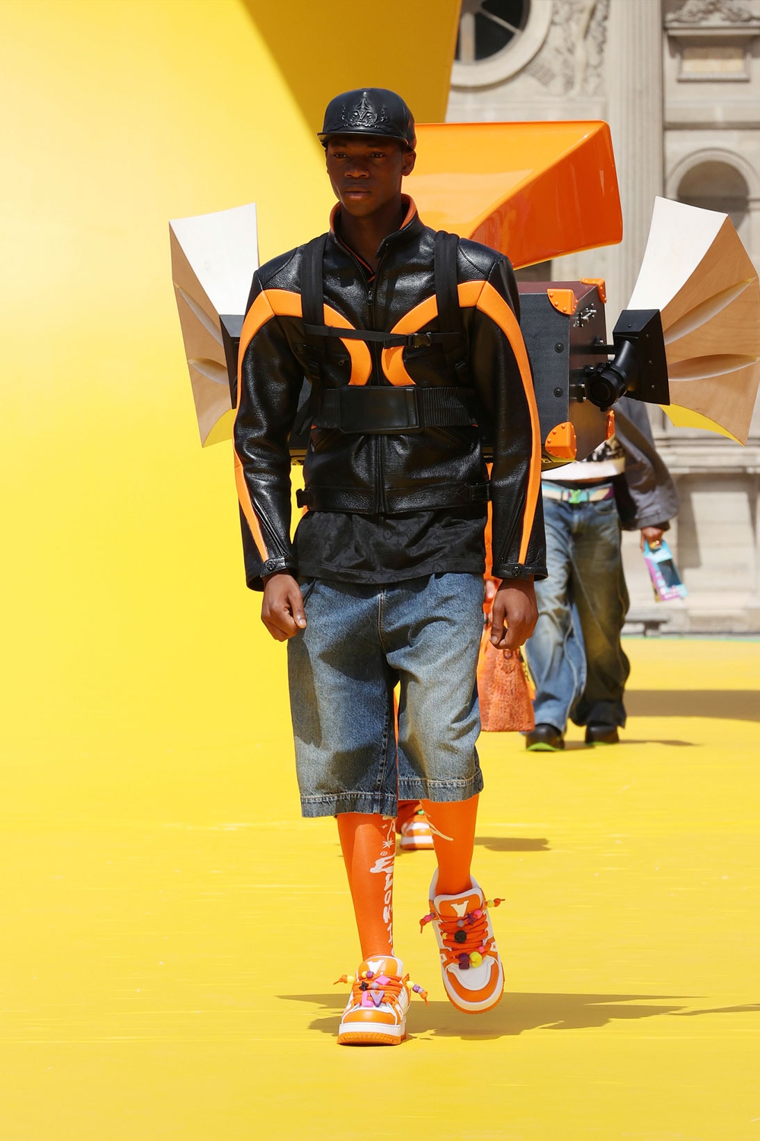 Louis Vuitton Men's Spring Summer 2023 Strange Math Virgil Abloh Runway Kendrick Lamar Performance Images
