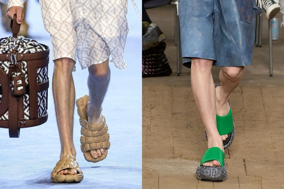 Louis Vuitton in 2023  Trendy mens shoes, Mens sandals fashion