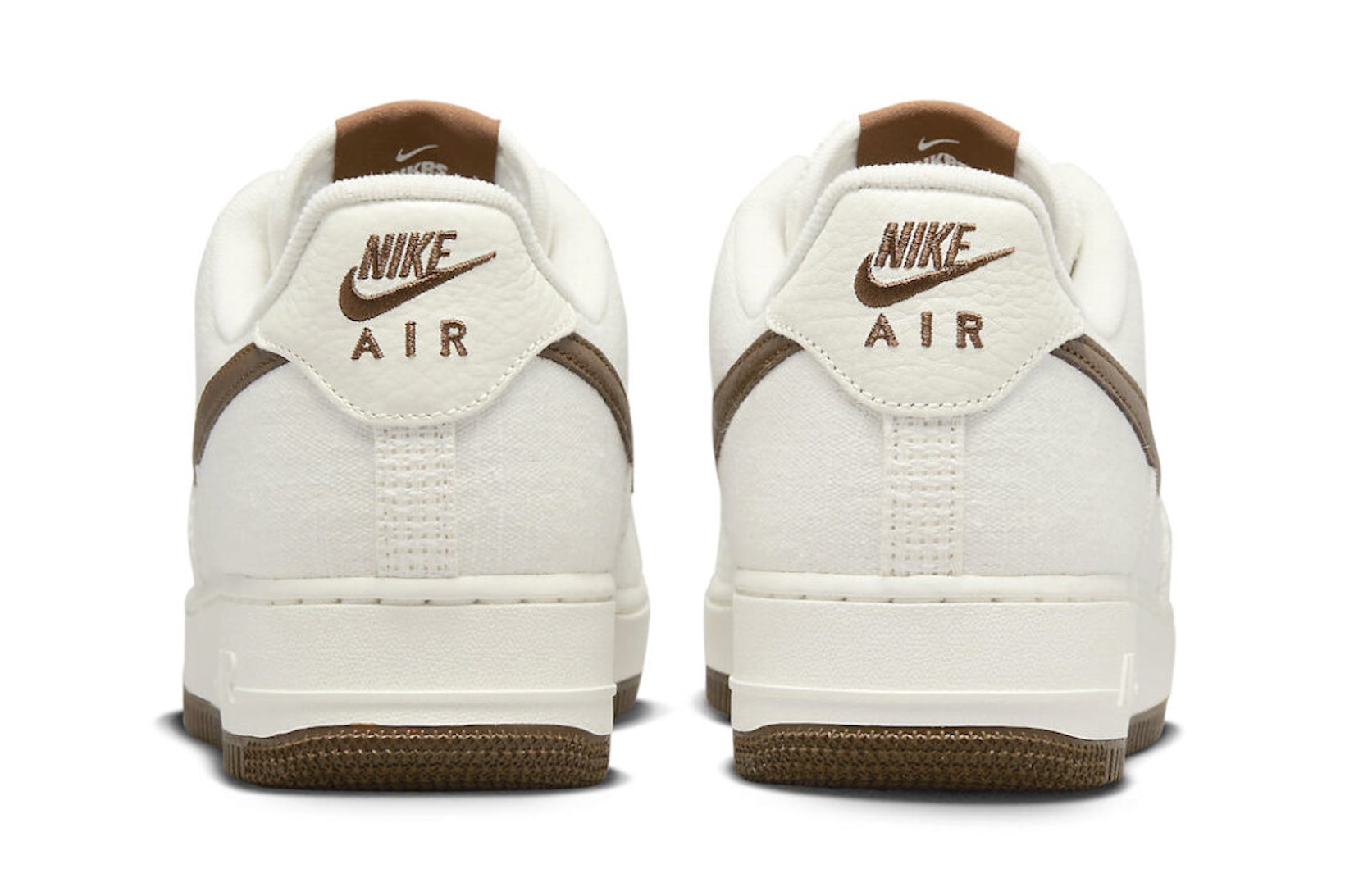 Nike SNKRS 5th Anniversary Special Edition AF1 Air Force 1 Sneakers White Brown