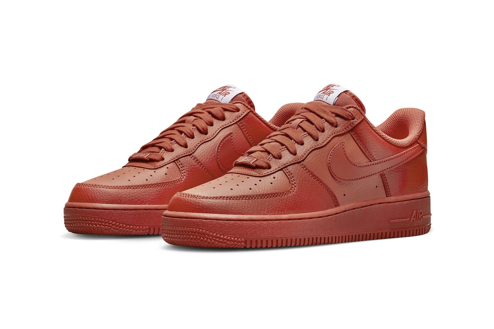 Nike Air Force 1 Low Triple Orange Colorway Release Images Info