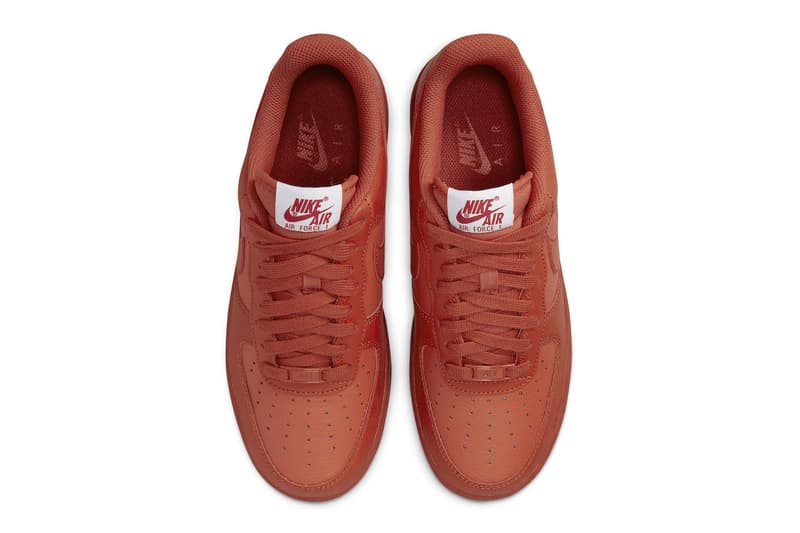 Nike Air Force 1 Low Triple Orange Colorway Release Images Info