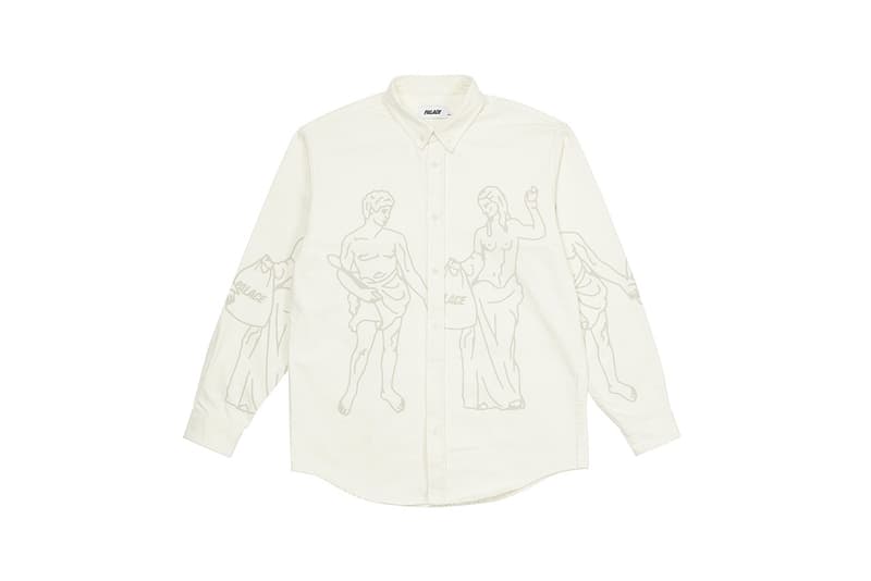 Palace Skateboards Summer Drop Greek Statues Denim Jackets Jeans Hats Jumpers