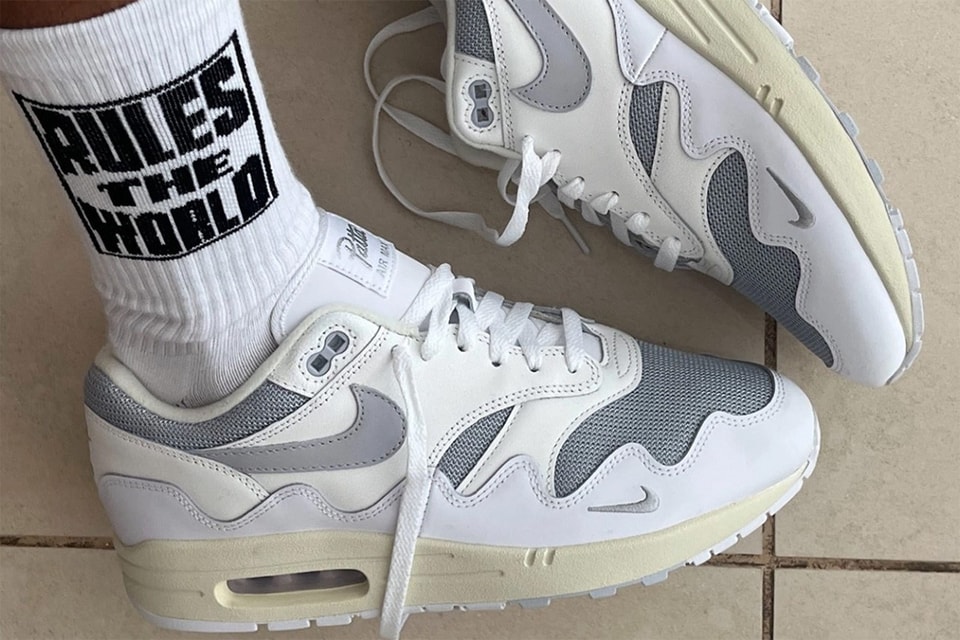 Empleado Amado Banquete First Look: Gray and White Patta x Nike Air Max | Hypebae